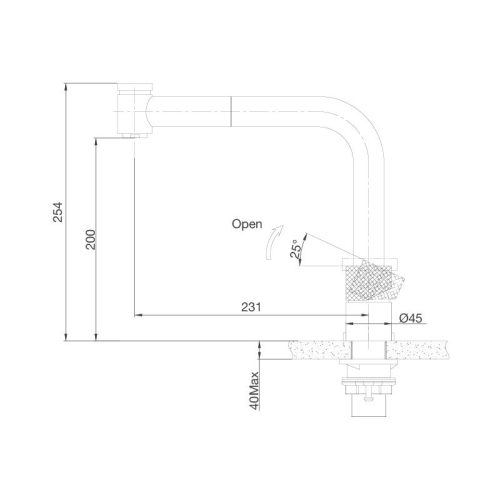 thong so voi rua chen malloca luxsteel k068po