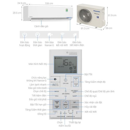 anh thuc te dieu hoa panasonic inverter 2 hp cu cs u18bkh 8