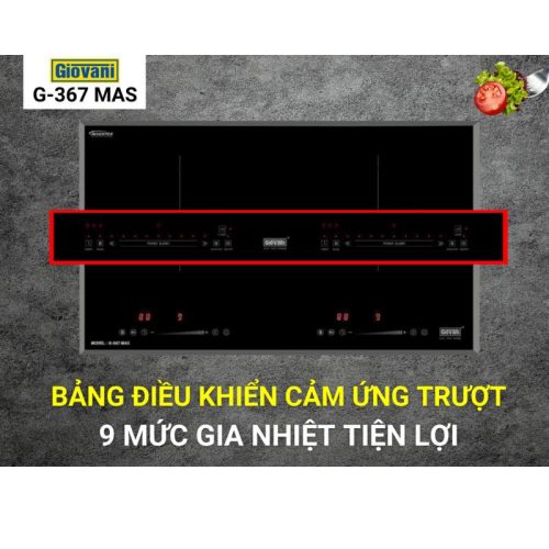 dieu khien bep tu doi giovani g 367 mas