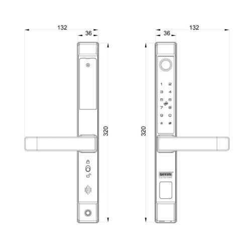 kich thuoc khoa van tay cua nhom giovani gsl 208gy