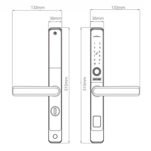 kich thuoc khoa van tay cua nhom giovani gsl 582b