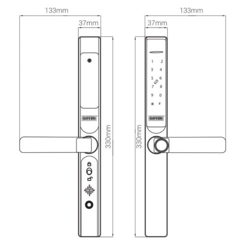 kich thuoc khoa van tay cua nhom giovani gsl 586b