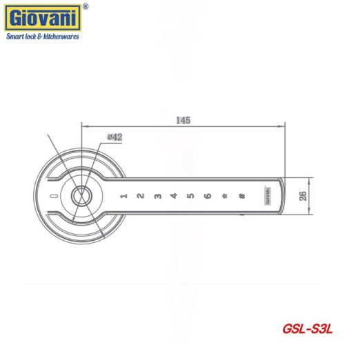 kich thuoc khoa van tay thong minh giovani gsl s3