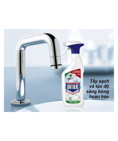 Xịt tẩy cặn canxi Inox Antikal chai 500ml