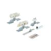 Bộ phụ kiện cửa trượt xếp Silent Fold 50/A Hafele 489.40.022 1 bo phu kien cua truot xep silent fold 50 a hafele 489 40 022