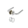 Bộ tay nắm gạt nắp chụp tròn dáng cong Häfele DIY 499.62.673 2 bo tay nam gat nap chup tron dang cong hafele diy 499 62 673
