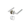 Bộ tay nắm gạt nắp chụp tròn dáng thẳng Häfele DIY 499.62.672 2 bo tay nam gat nap chup tron dang thang hafele diy 499 62 672