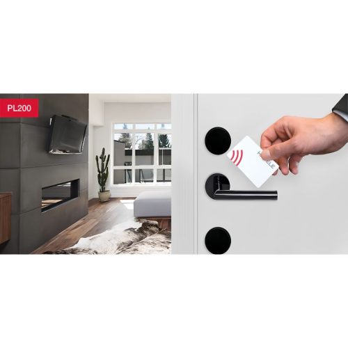 Khóa khách sạn Hafele tay E màu inox DINL PL200 912.20.055 3 cach dung khoa khach san hafele tay e mau inox dinl pl200 912 20 055