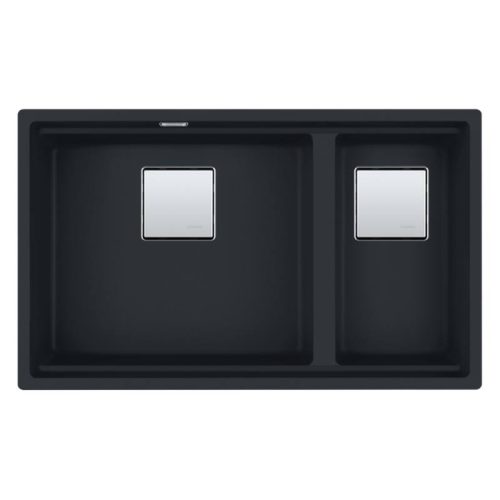 Chậu rửa đá Franke KNG 120 Matt Black
