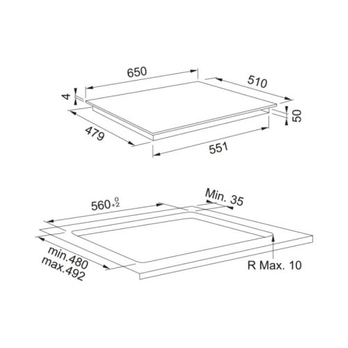 Bếp từ âm Franke FMA 654 I F BK 4 kich thuoc bep tu am franke fma 654 i f bk