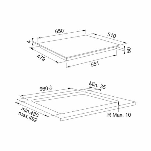 Bếp từ âm Franke FSM 654 I BK 108.0606.107 3 kich thuoc bep tu am franke fsm 654 i bk 108 0606 107