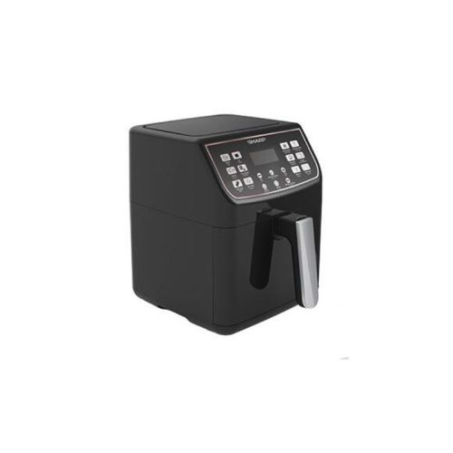 Mặt bên nồi chiên không dầu Sharp KF-AF55EV-BK