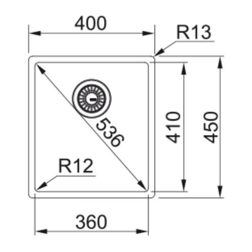 Chậu rửa chén Franke BOX 210-36 3 thong so chau rua chen franke box 210 36
