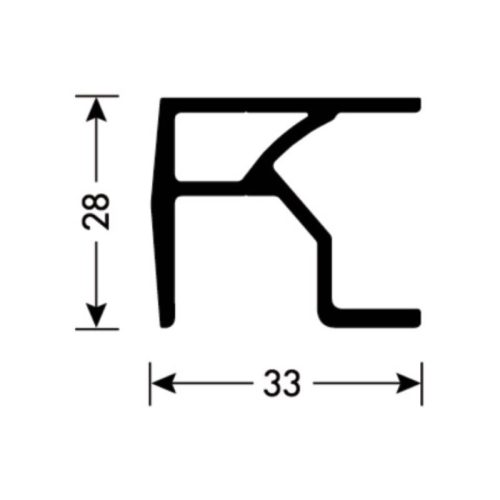 thong so ray truot cho cua xep truot f fold61 hafele 409 31 605