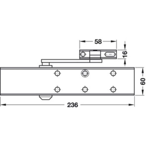 Cơ cấu đóng cửa tự động DCL51.HO.đen Hafele 931.84.663 3 kich thuoc co cau dong cua tu dong dcl51.ho .den hafele 931.84.663