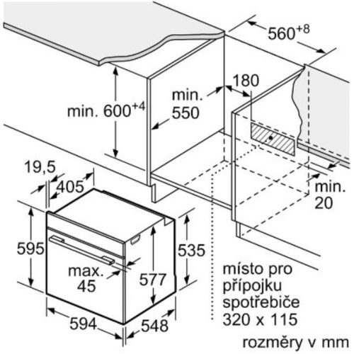 Lò nướng Bosch HBG774KB1 6 Lắp đặt lò nướng Bosch HBG774KB1