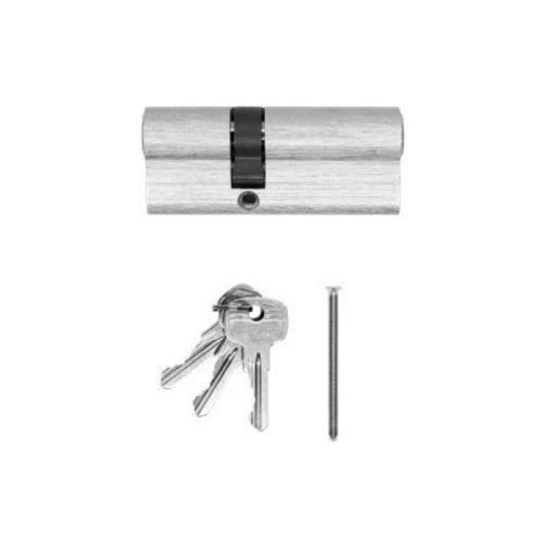 Ruột khóa cửa nhôm 2 đầu chìa 75mm Hafele 916.96.735