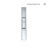 Tay nắm âm cửa nhôm Hafele HL252A-Fork 904.00.565 1 tay nam am cua nhom hafele hl252a fork 904 00 565